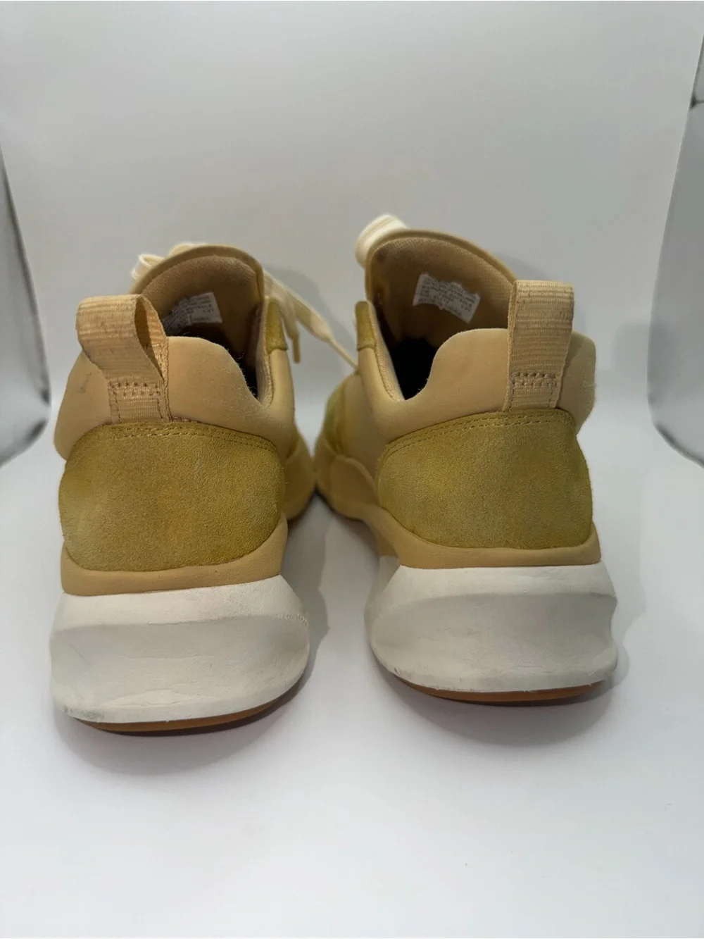 Tory Burch Women's Yellow-Beige Chunky Sneaker